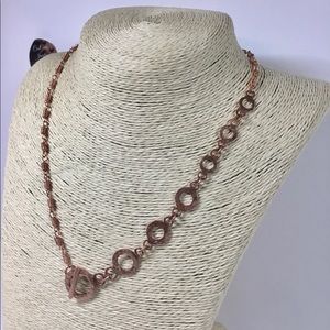 Copper Necklace, Pleiades constellation chain